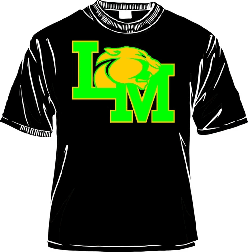 Little Miami custom screen printed school shirt