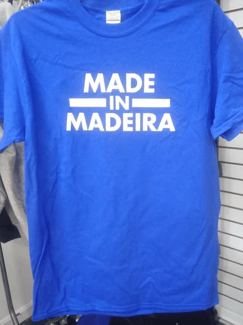 Madeira custom screen printed t-shirt