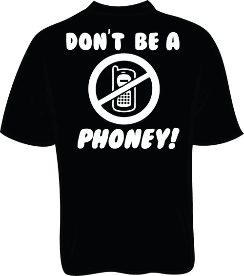 Custom business t-shirt design screen printed