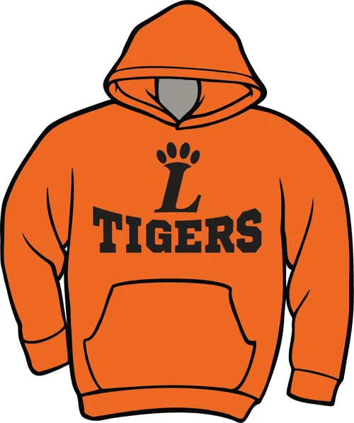 Tigers custom team shirt screen printed by Loveland Graphix
